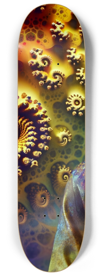 Gay Fractal Japanese Man #10 #1 8-1/4 Skateboard Deck