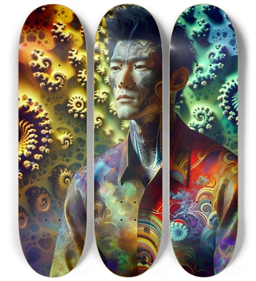 Gay Fractal Japanese Man #10