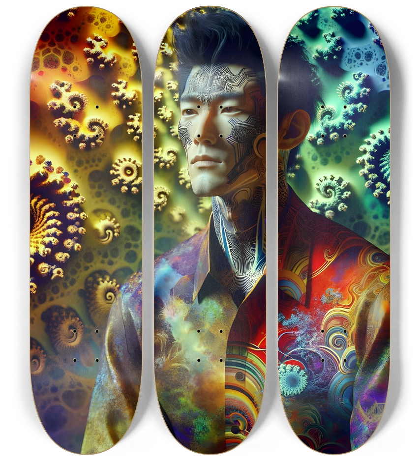 Gay Fractal Japanese Man #10