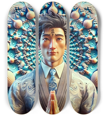 Gay Fractal Japanese Man #3