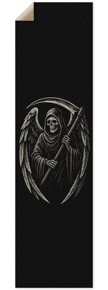 MidWorldSkateCo Reaper 9 x 33 Inch Griptape