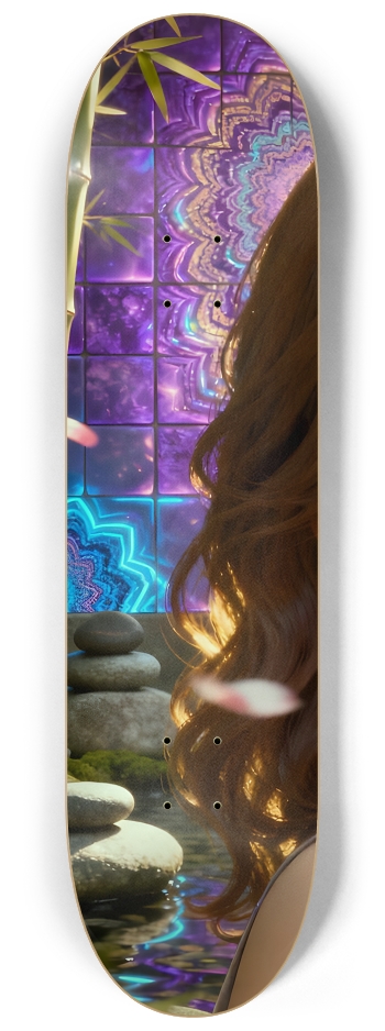 Japanese Woman & Fractal Zen #30 #1