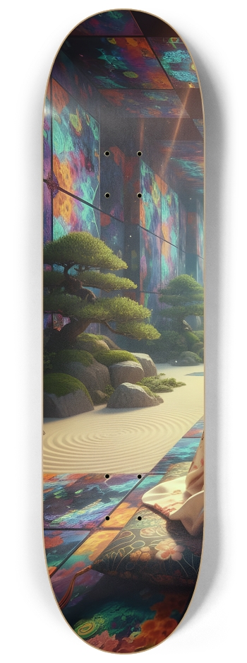Japanese Woman & Fractal Zen #25 #1