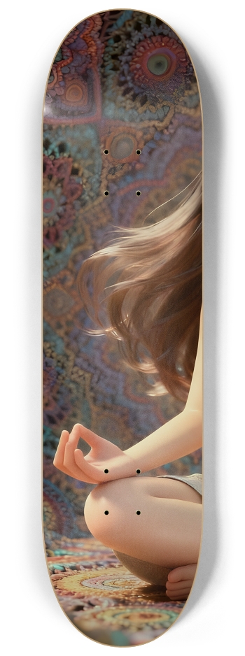 Japanese Woman & Fractal Zen #16 #1