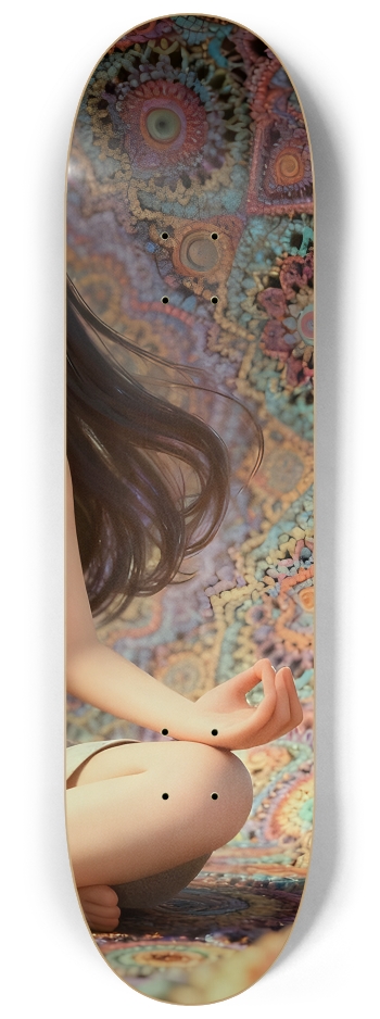 Japanese Woman & Fractal Zen #16 #3