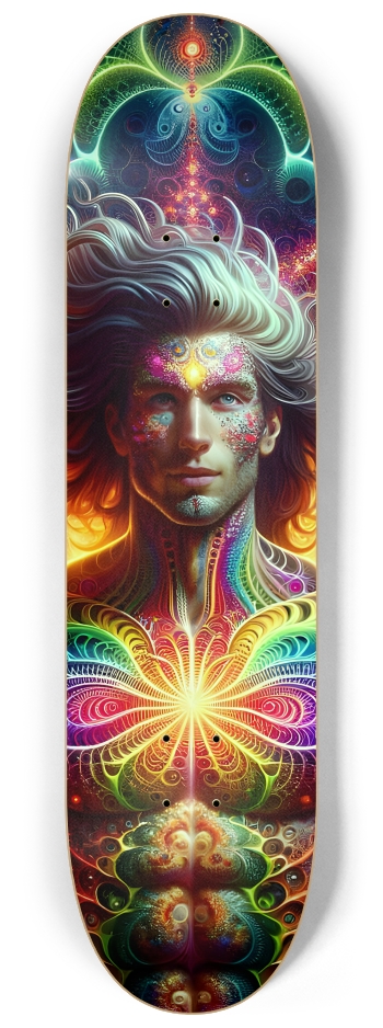 Gay Fractal Man #17 #2 8-1/4 Skateboard Deck