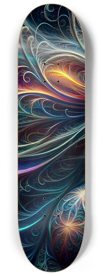 Gay Fractal Man #28 #1 8-1/4 Skateboard Deck