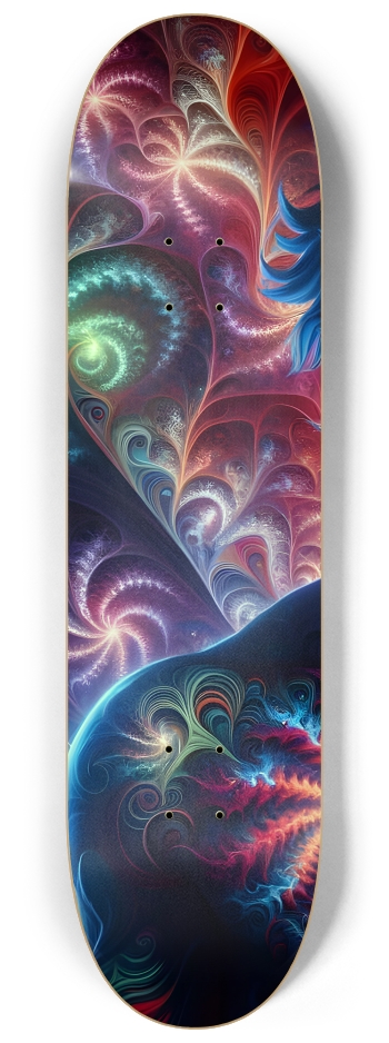 Gay Fractal Man #21 #1 8-1/4 Skateboard Deck
