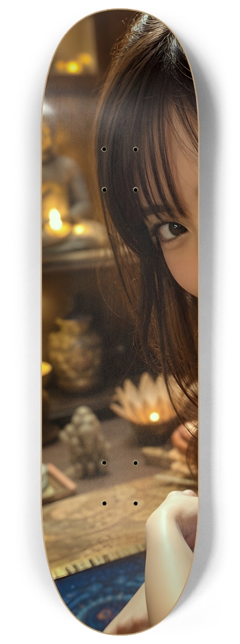 Japanese Woman & Fractal Zen #34 #1