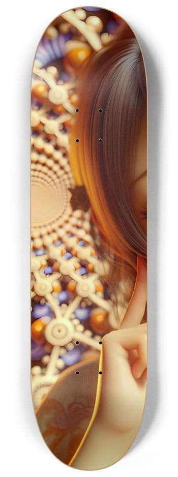 Japanese Woman & Fractal Zen #9 #1