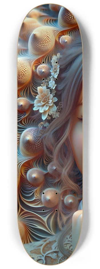 Japanese Woman & Fractal Zen #23 #1