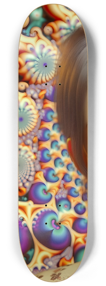 Japanese Woman & Fractal Zen #37 #1