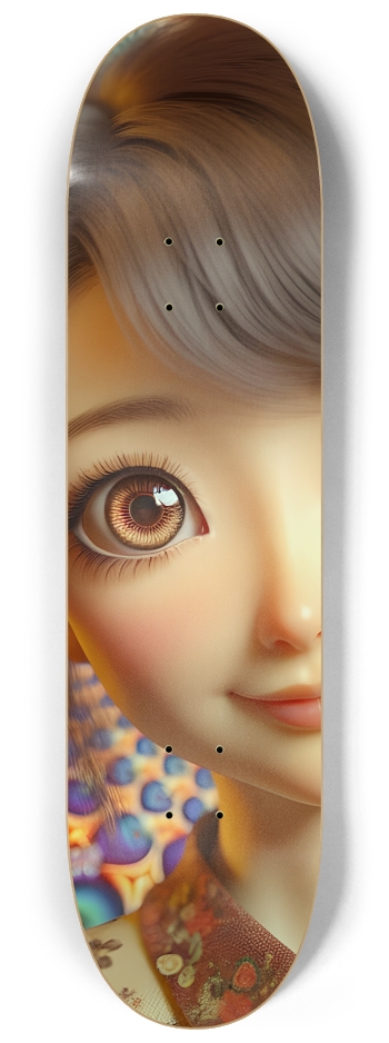 Japanese Woman & Fractal Zen #37 #2