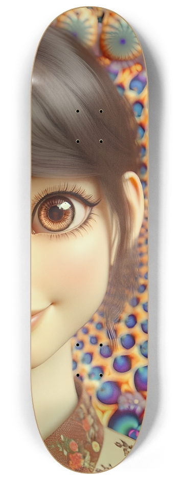 Japanese Woman & Fractal Zen #37 #3