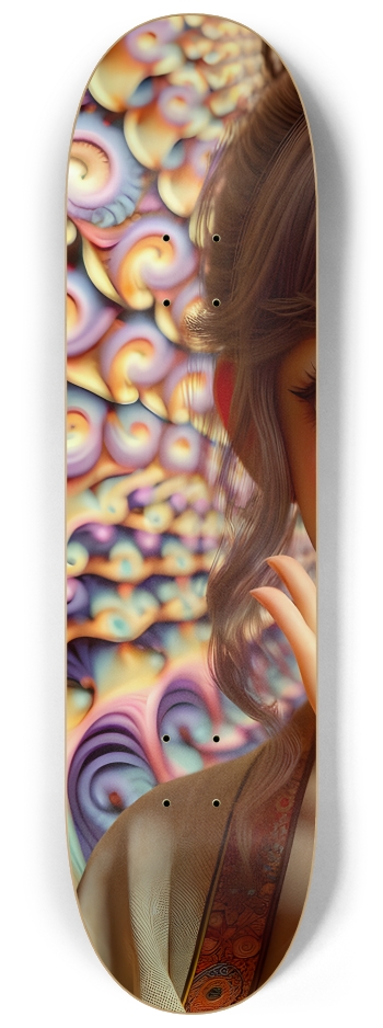 Japanese Woman & Fractal Zen #24 #1