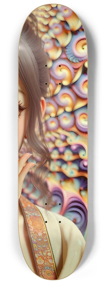 Japanese Woman & Fractal Zen #24 #3