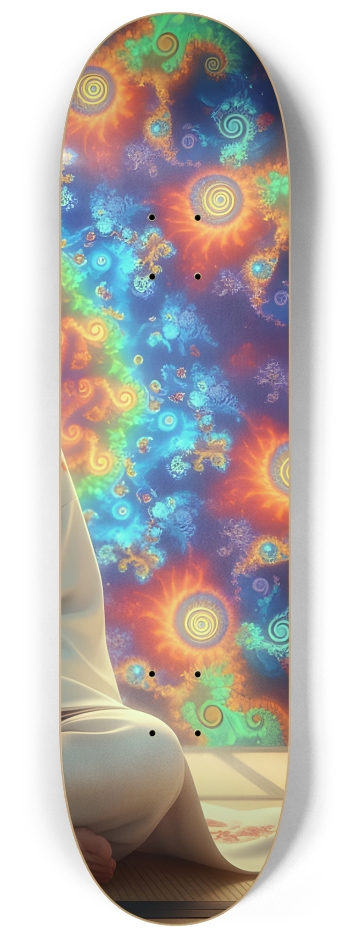 Japanese Woman & Fractal Zen #20 #3