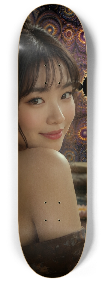 Japanese Woman & Fractal Zen #28 #2
