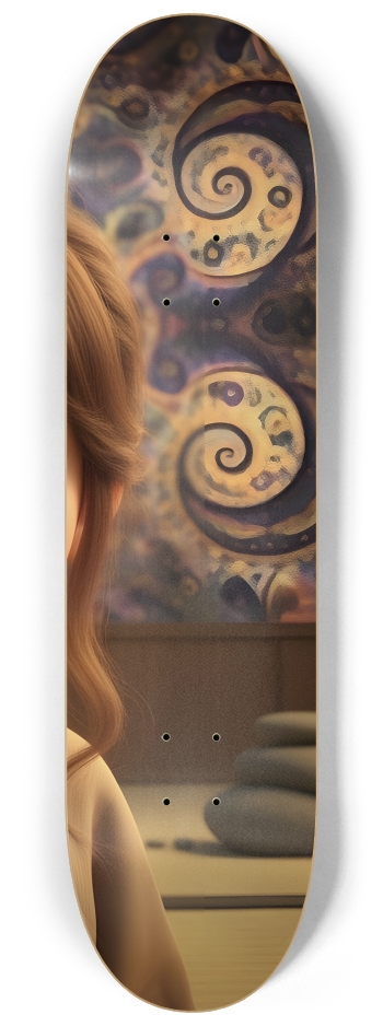 Japanese Woman & Fractal Zen #22 #3
