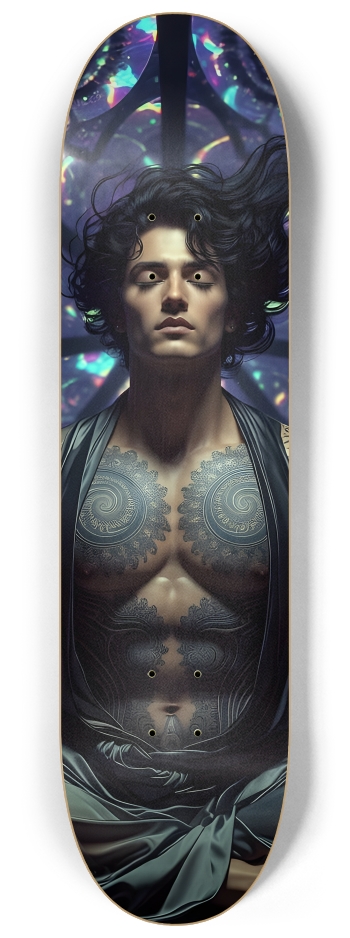 Gay Fractal Man #23 #2 8-1/4 Skateboard Deck