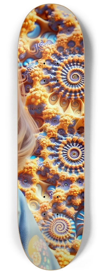 Japanese Woman & Fractal Zen #38 #3