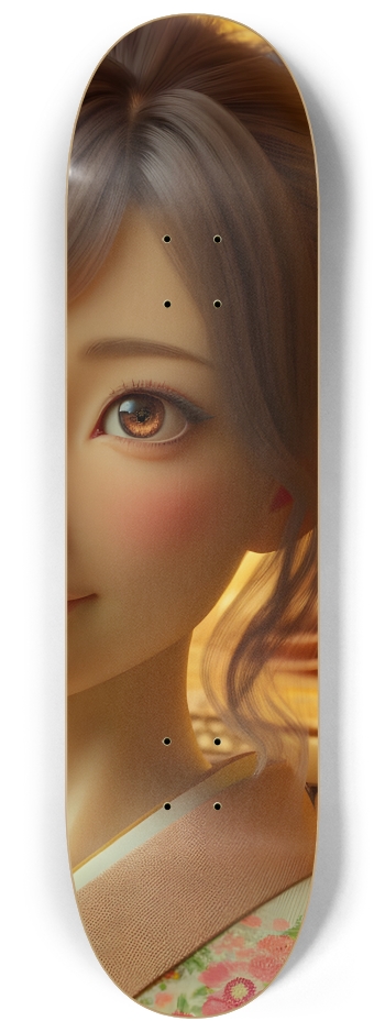 Japanese Woman & Fractal Zen #39 #3