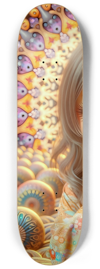 Japanese Woman & Fractal Zen #36 #1