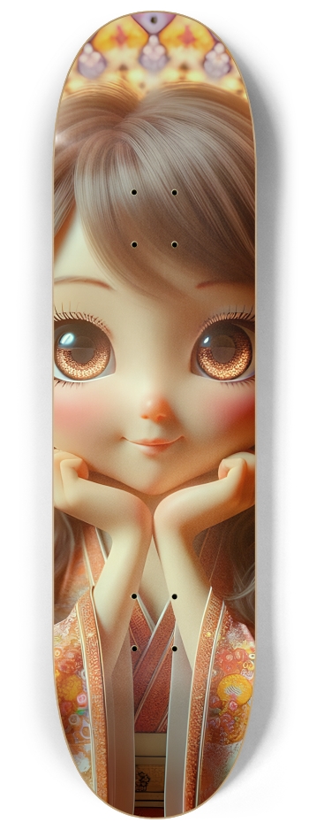 Japanese Woman & Fractal Zen #36 #2