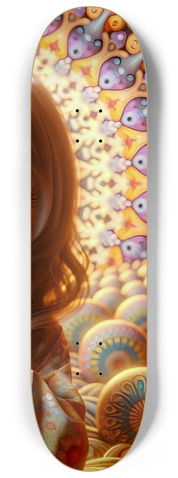 Japanese Woman & Fractal Zen #36 #3