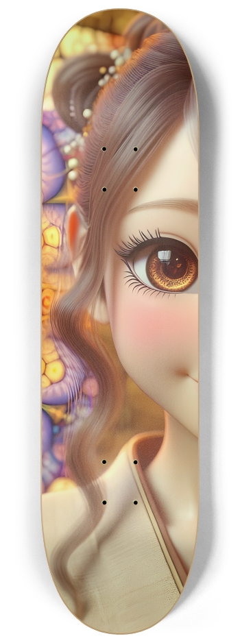 Japanese Woman & Fractal Zen #5 #2