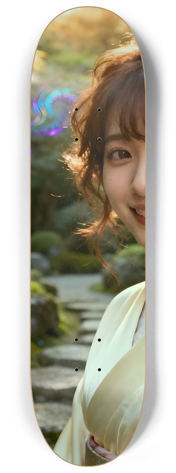 Japanese Woman & Fractal Zen #13 #2
