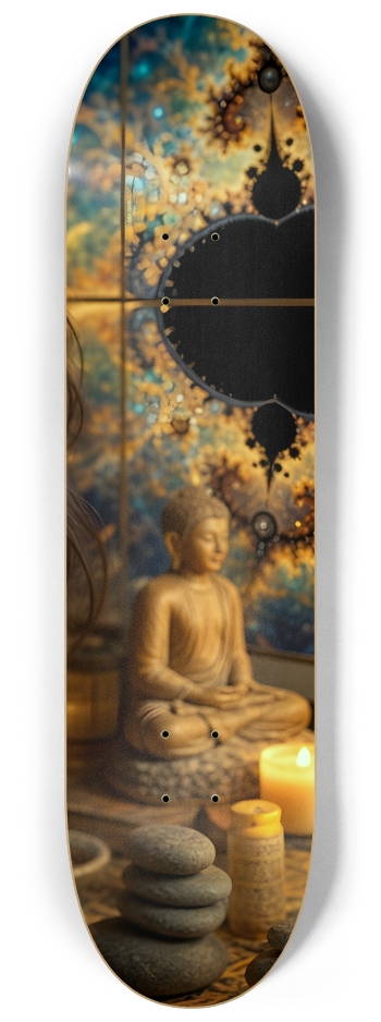 Japanese Woman & Fractal Zen #17 #3