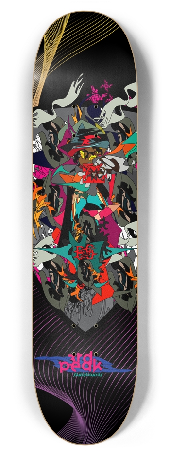 Attires's Say Spherical Skateboard Deck 7-7/8 Skateboard Deck