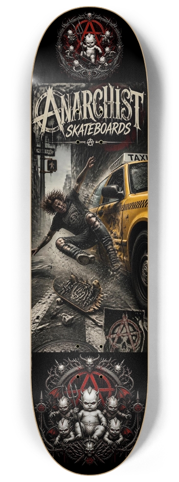 Friends don't let friends skate drunk 8-1/4 Skateboard Deck