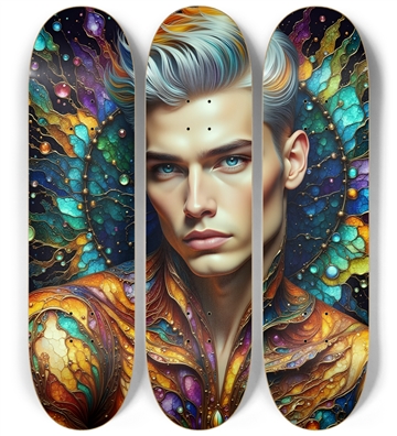 Psychedelic Gay Man - Dyed Hair #31