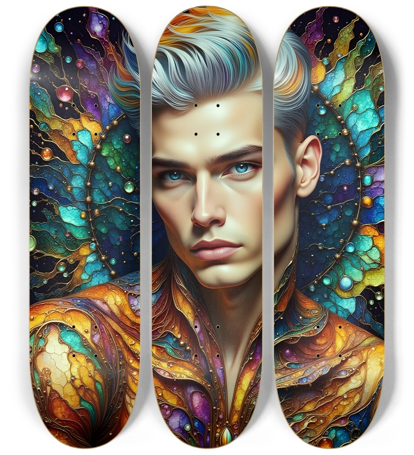 Psychedelic Gay Man - Dyed Hair #31