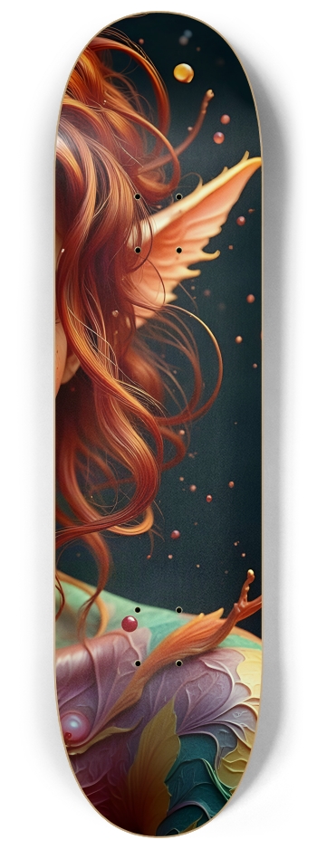 Psychedelic Lesbian Elf - Redhead #13 #3 8-1/4 Skateboard Deck
