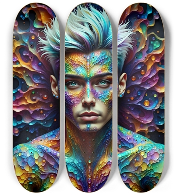 Psychedelic Gay Man - Dyed Hair #23