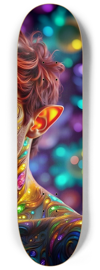 Psychedelic Gay Elf - Redhead #5 #3 8-1/4 Skateboard Deck
