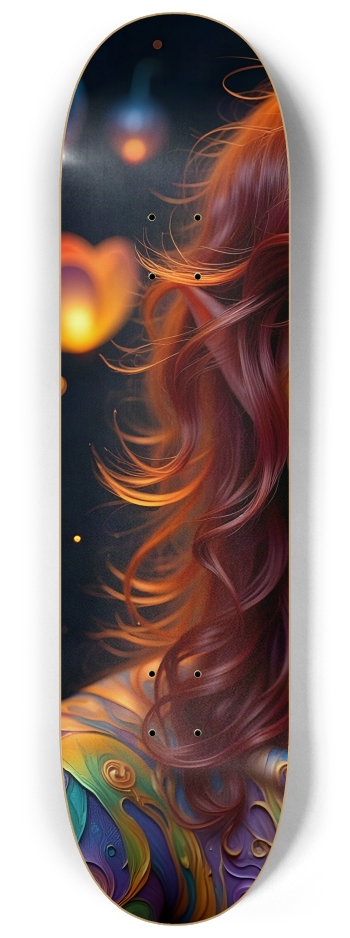 Psychedelic Lesbian Elf - Redhead #31 #1 8-1/4 Skateboard Deck