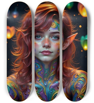 Psychedelic Lesbian Elf - Redhead #31