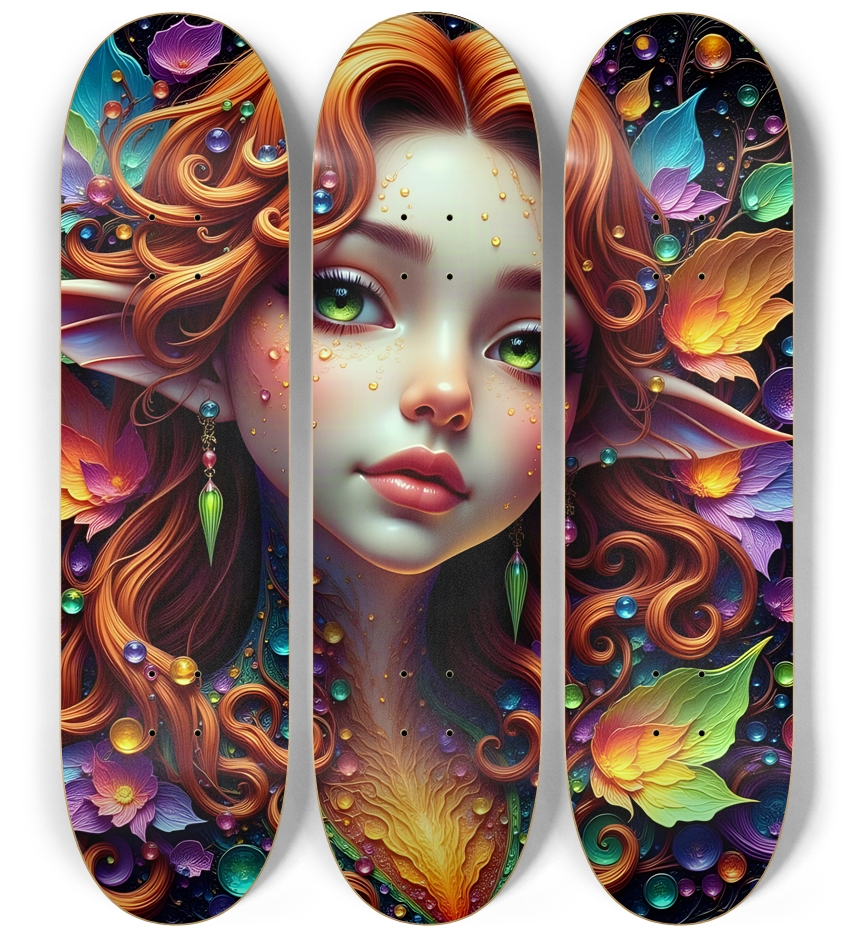 Psychedelic Lesbian Elf - Redhead #9