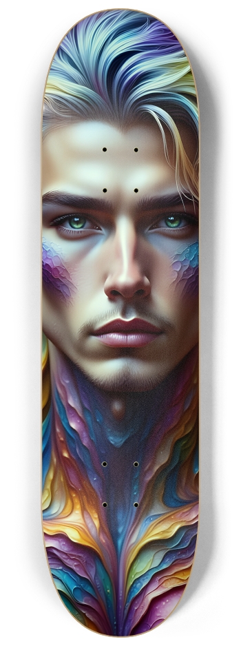 Psychedelic Gay Man - Dyed Hair #15 #2 8-1/4 Skateboard Deck
