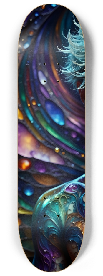 Psychedelic Gay Man - Dyed Hair #12 #1 8-1/4 Skateboard Deck