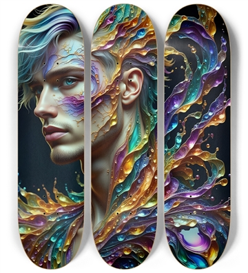 Psychedelic Gay Man - Dyed Hair #29