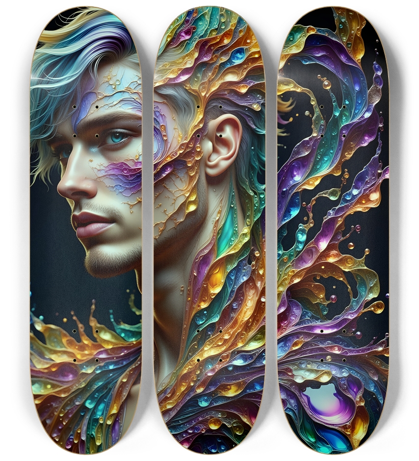 Psychedelic Gay Man - Dyed Hair #29