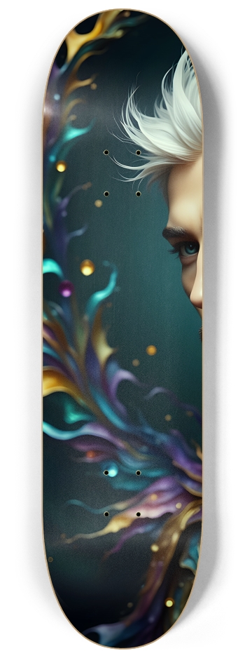 Psychedelic Gay Man - Dyed Hair #24 #1 8-1/4 Skateboard Deck