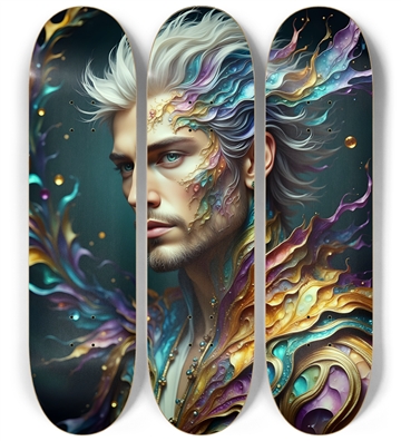 Psychedelic Gay Man - Dyed Hair #24