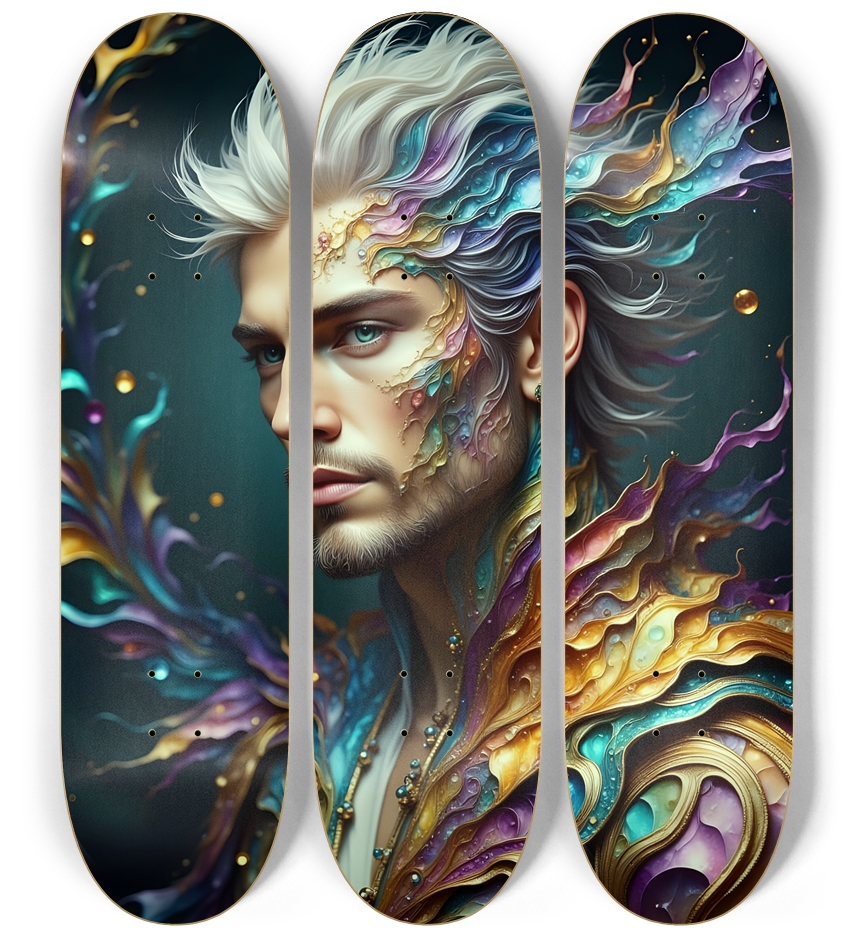 Psychedelic Gay Man - Dyed Hair #24