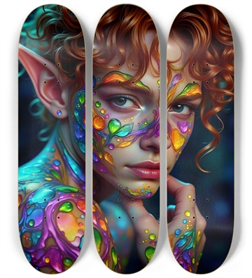 Psychedelic Lesbian Elf - Redhead #2